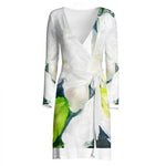 "Bella Lillies" Lady B Wrap Dress