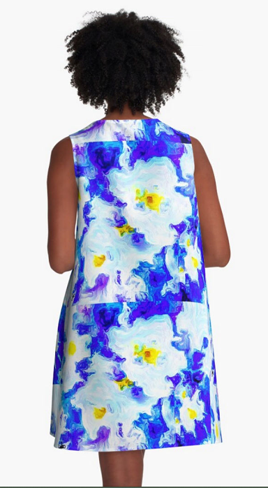 "Heavenly Host" A-Line Dress