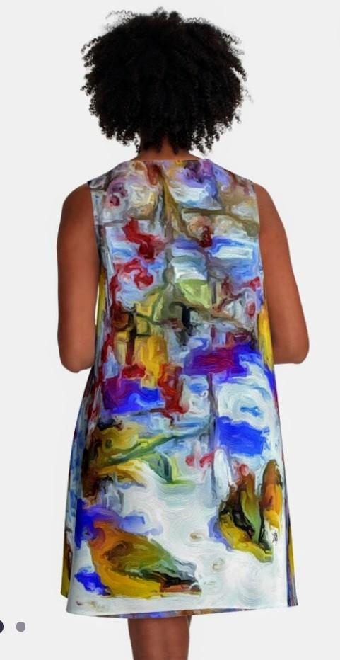 "Winter Wild" A-Line Dress