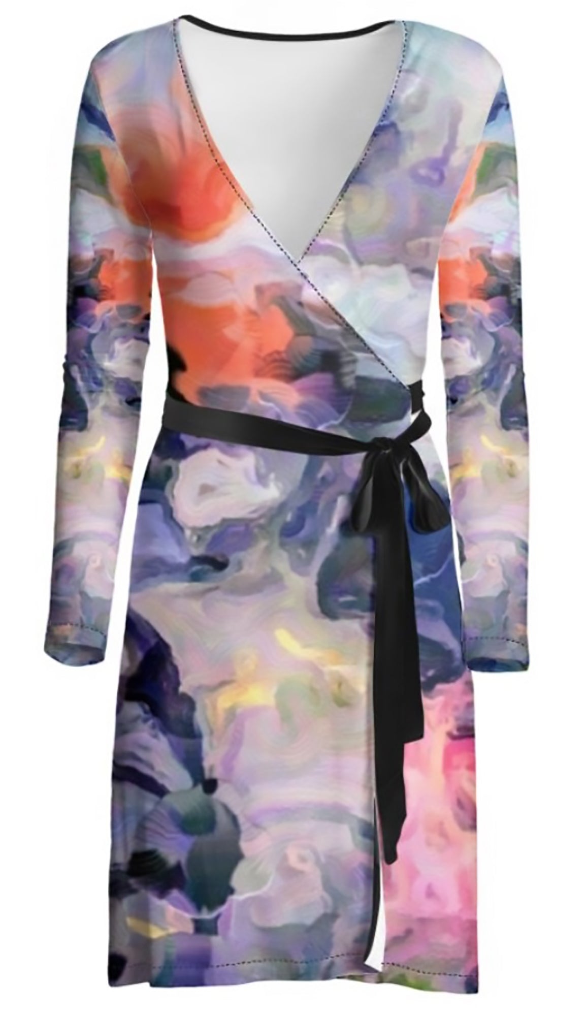 "Aurora" Lady B Wrap Dress