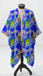 "Blue Iris" Sheer Wrap