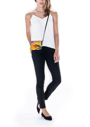 "Caribbean Calypso" Crossbody Clutch