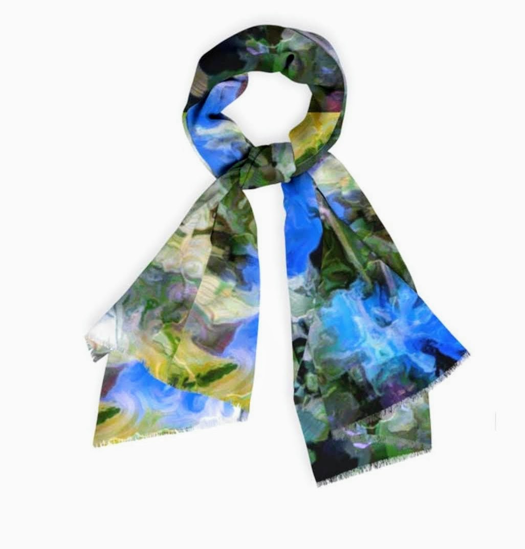 Lady Barbara Pinson Artist Luxury Scarf