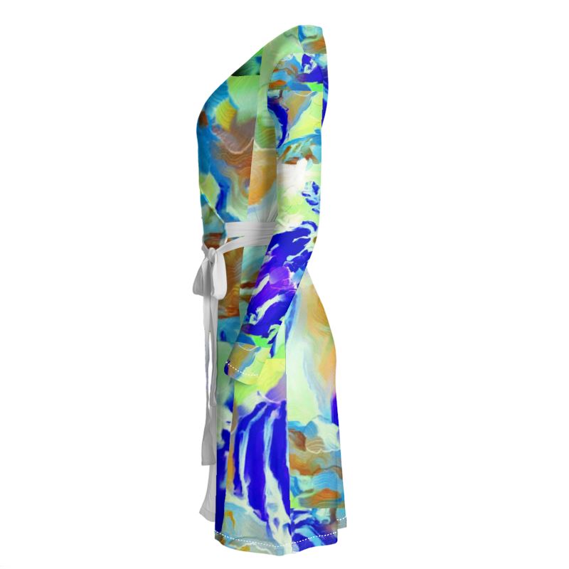 "French Flair" Lady B Wrap Dress