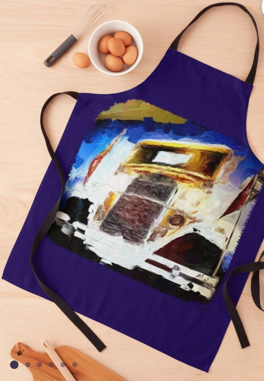 "GA Tech Ramblin' Wreck" Apron