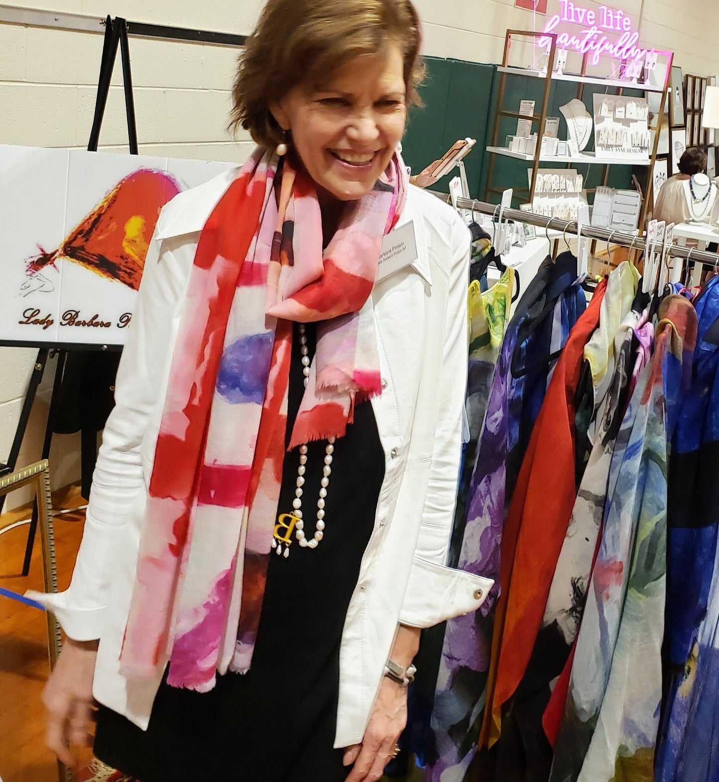 "Fashion Forward" Cashmere Scarf