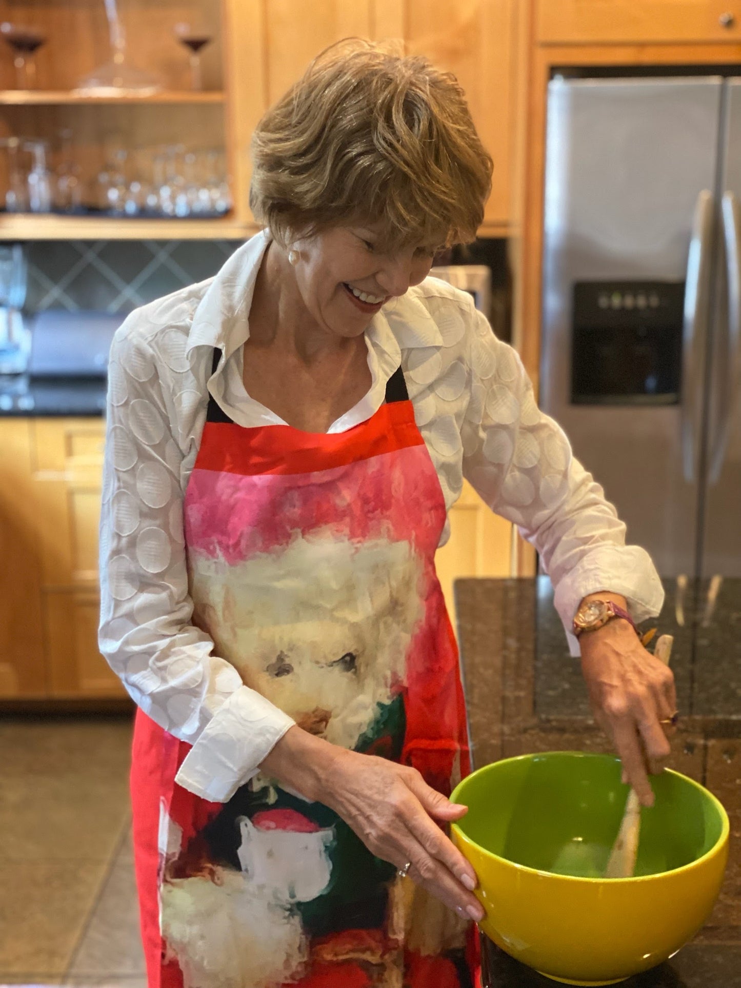 "My Christmas Teddy Bear" Luxury Apron