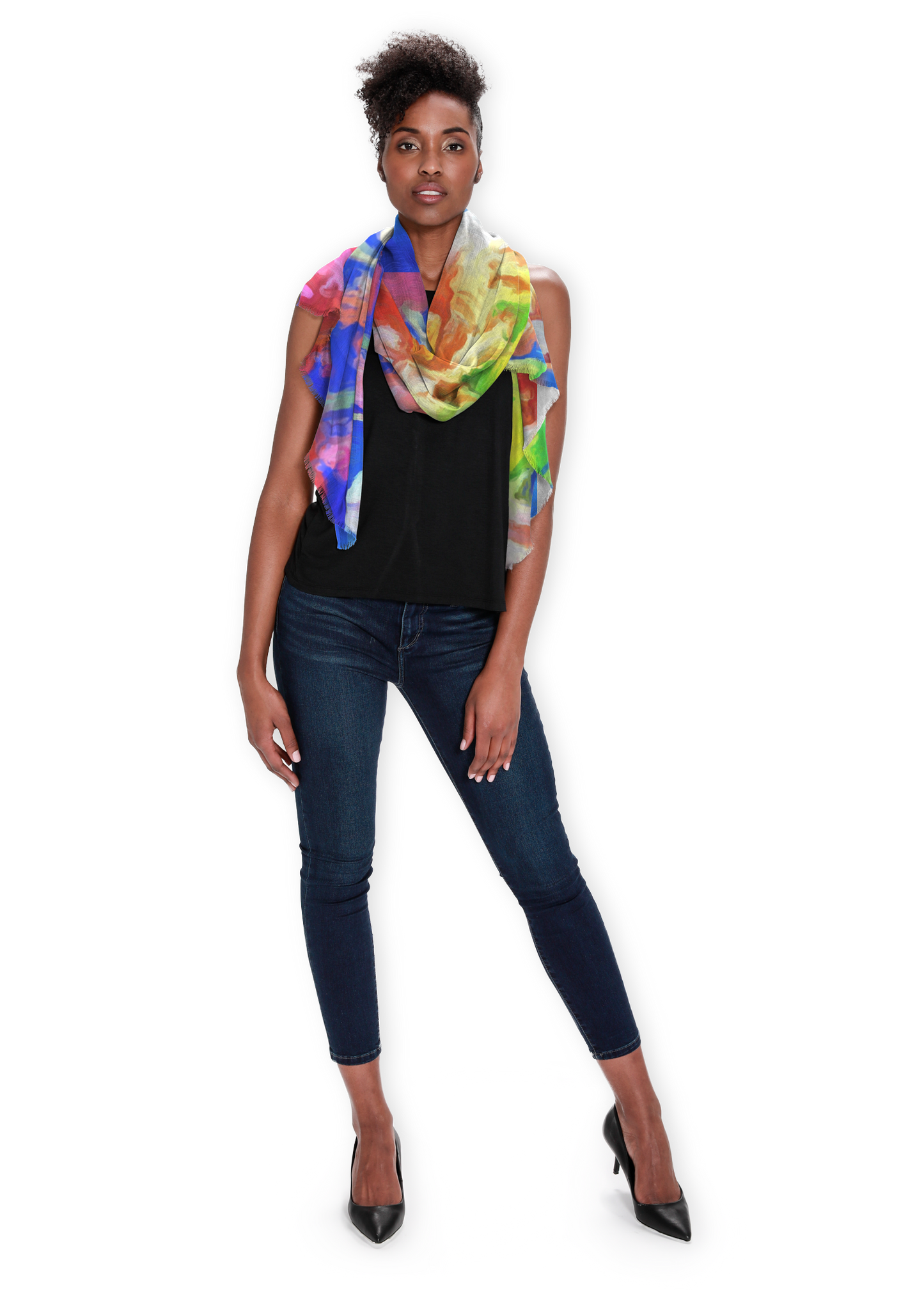 "Kori's Bouquet" Beechwood Scarf