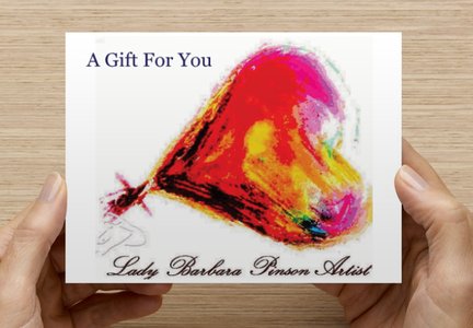 Gift Certificates in Gold Envelope