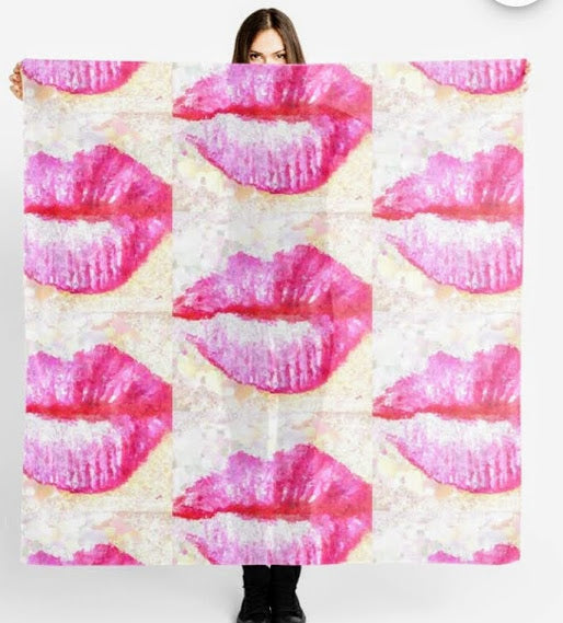"Saye Smooch" Chiffon Scarf