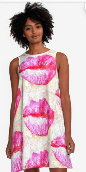 "Saye Smooch" A-Line Dress