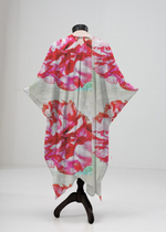 "Peonies From Heaven" Sheer Wrap