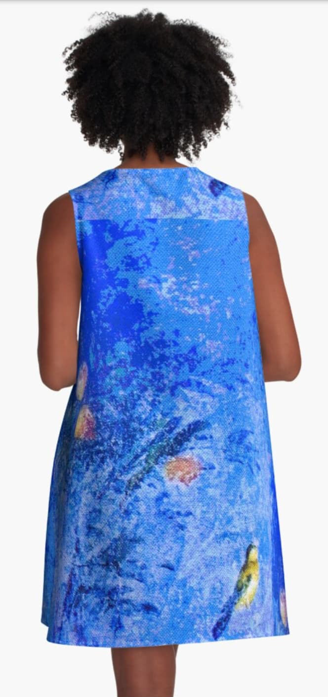 "Ode to a Songbird" A-Line Dress