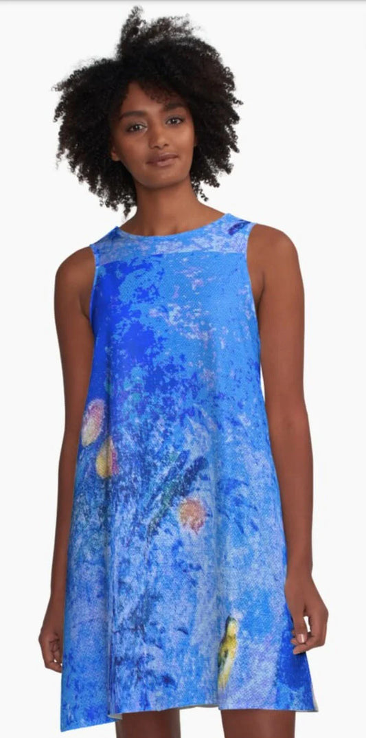 "Ode to a Songbird" A-Line Dress ws