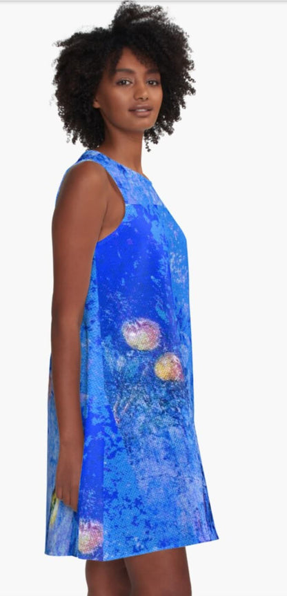 "Ode to a Songbird" A-Line Dress