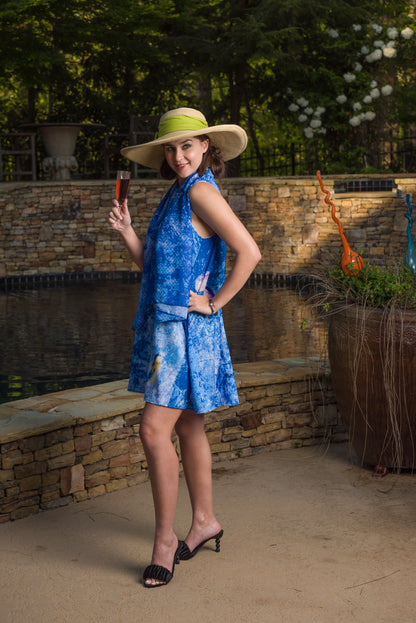 "Ode to a Songbird" A-Line Dress