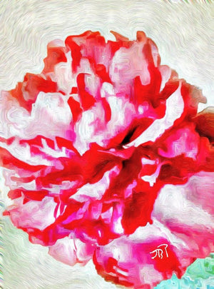 "Peonies From Heaven" Shower Curtain
