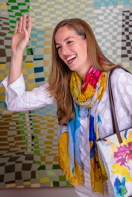 "Phoebe's Play" Beechwood Scarf