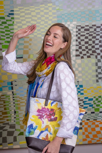 "Phoebe's Play" Cashmere Silk Scarf