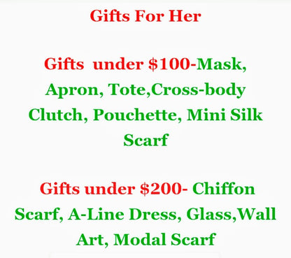 "My Christmas Teddy Bear" Luxury Apron