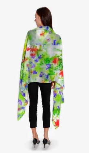 "Early Spring" Cashmere Silk Scarf