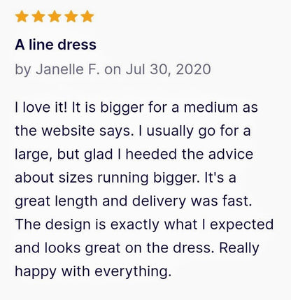 "Early Spring" A-Line Dress