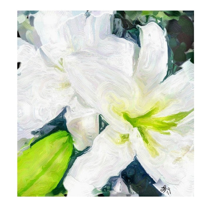 "Bella Lillies" A-Line Dress