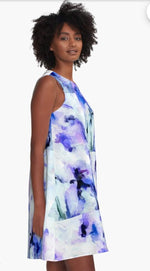 "Orchids Lavender" A-Line Dress
