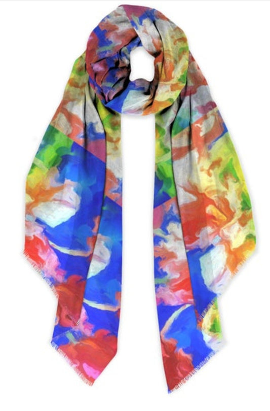 "Kori's Bouquet" Beechwood Scarf