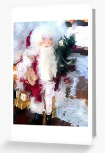 "Santa Magic" Greeting Card