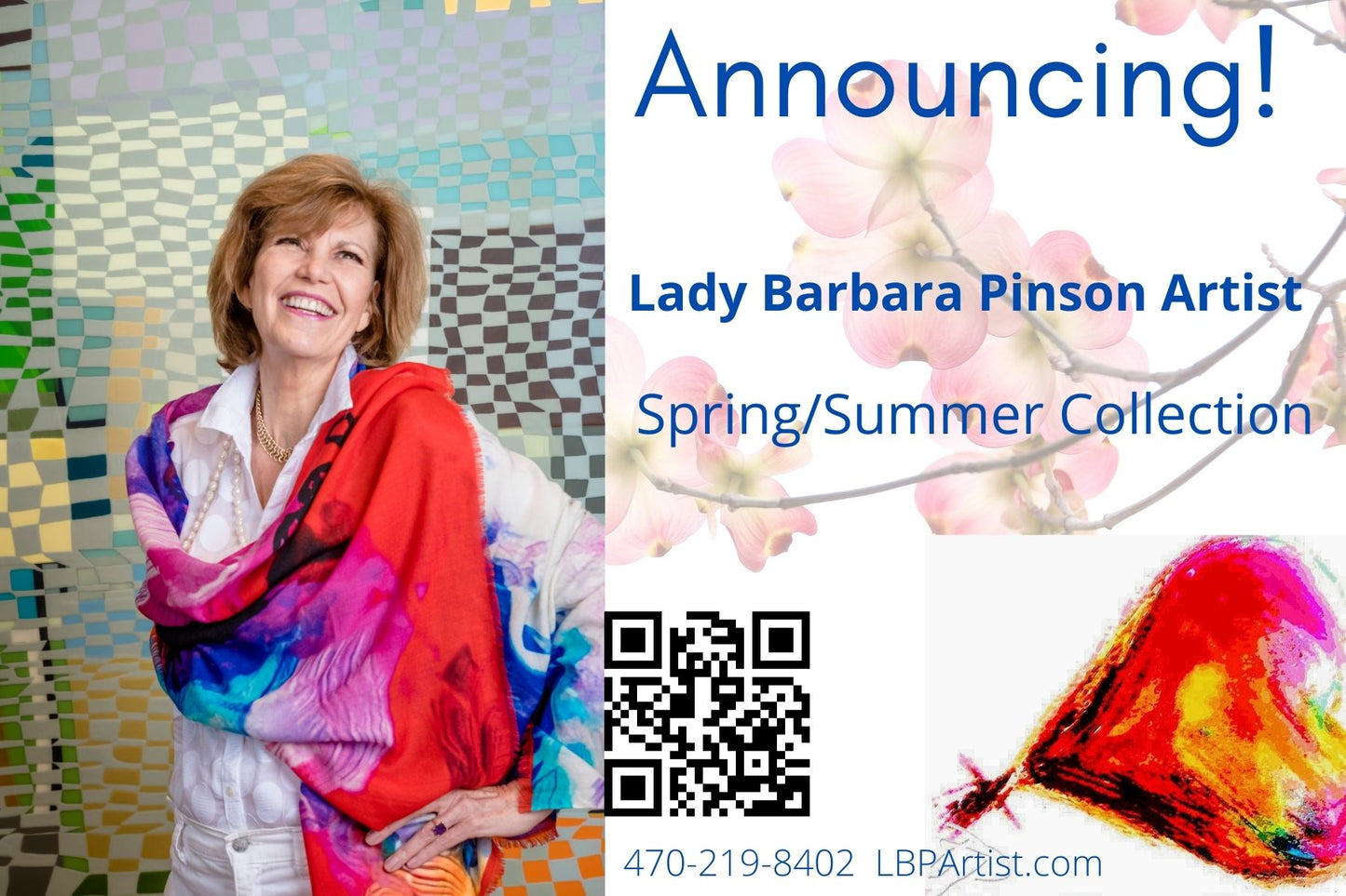 "Phoebe's Play" Chiffon Sarong/Scarf