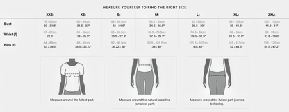 sizes Chart
