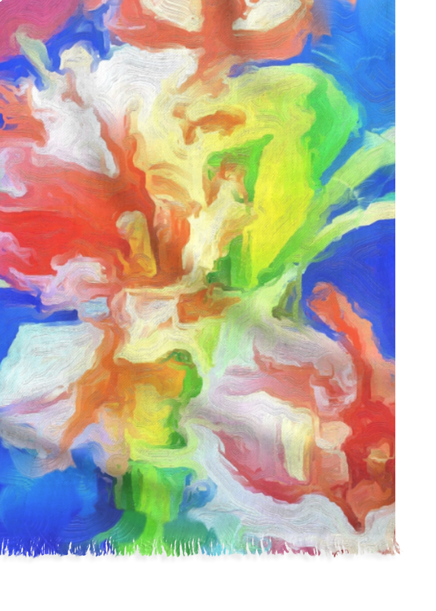 "Kori's Bouquet" Beechwood Scarf